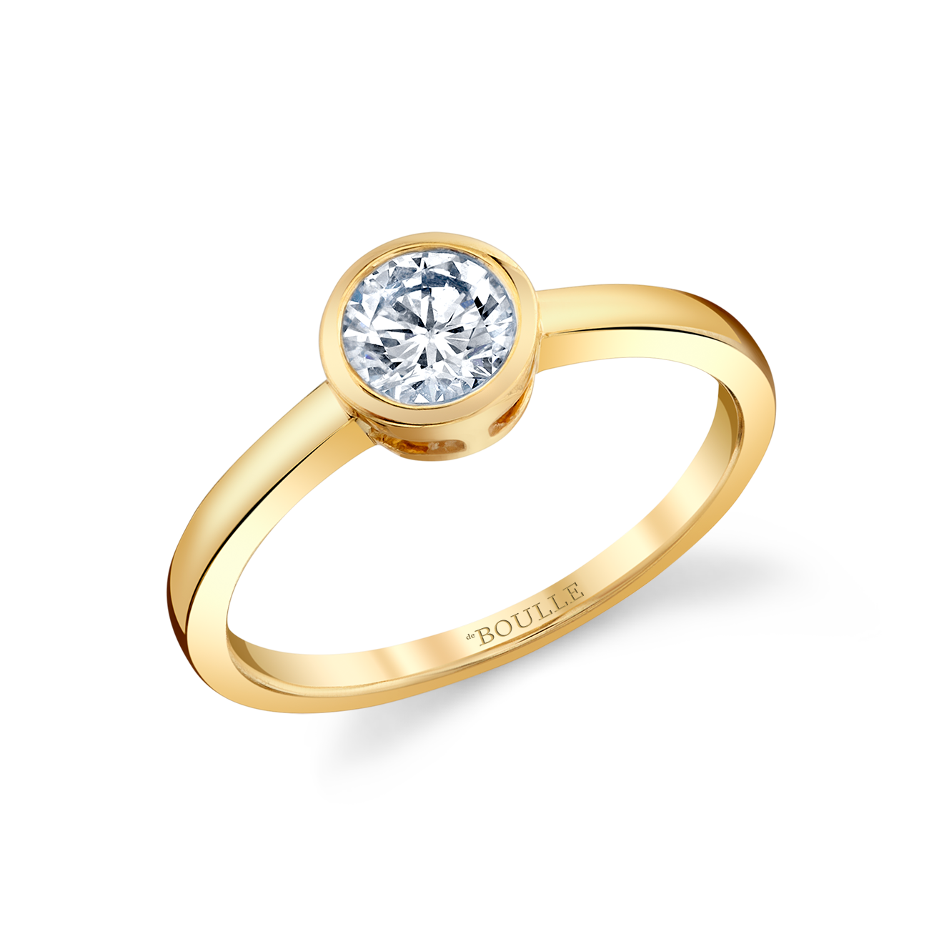 deBoulle Collection Round Brilliant Diamond Ring