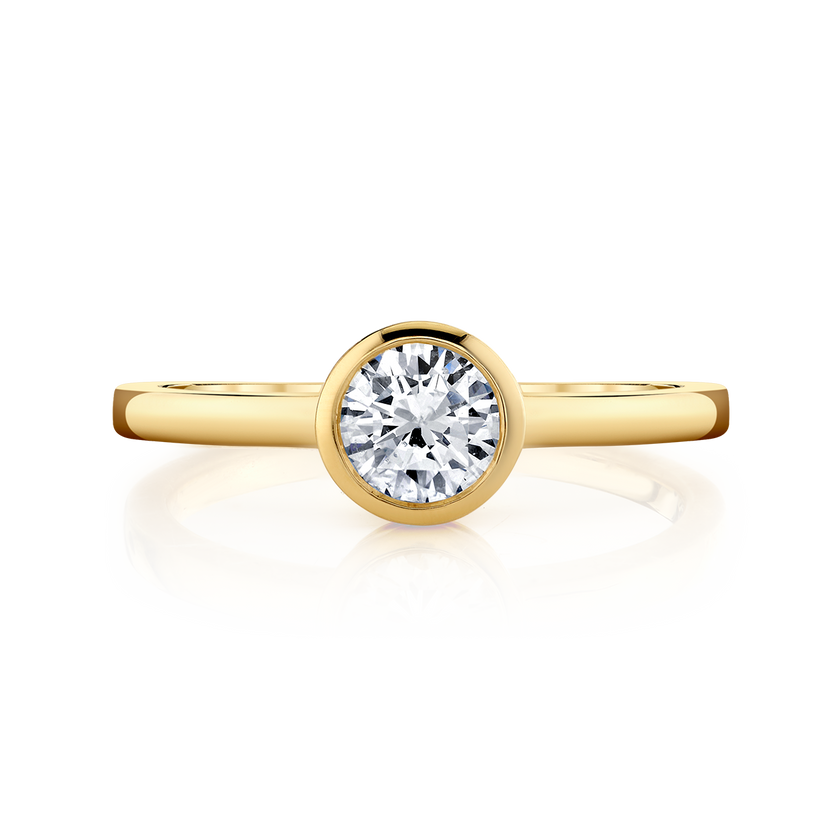 deBoulle Collection Round Brilliant Diamond Ring