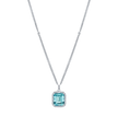 deBoulle Collection Aquamarine and Diamond Pendant