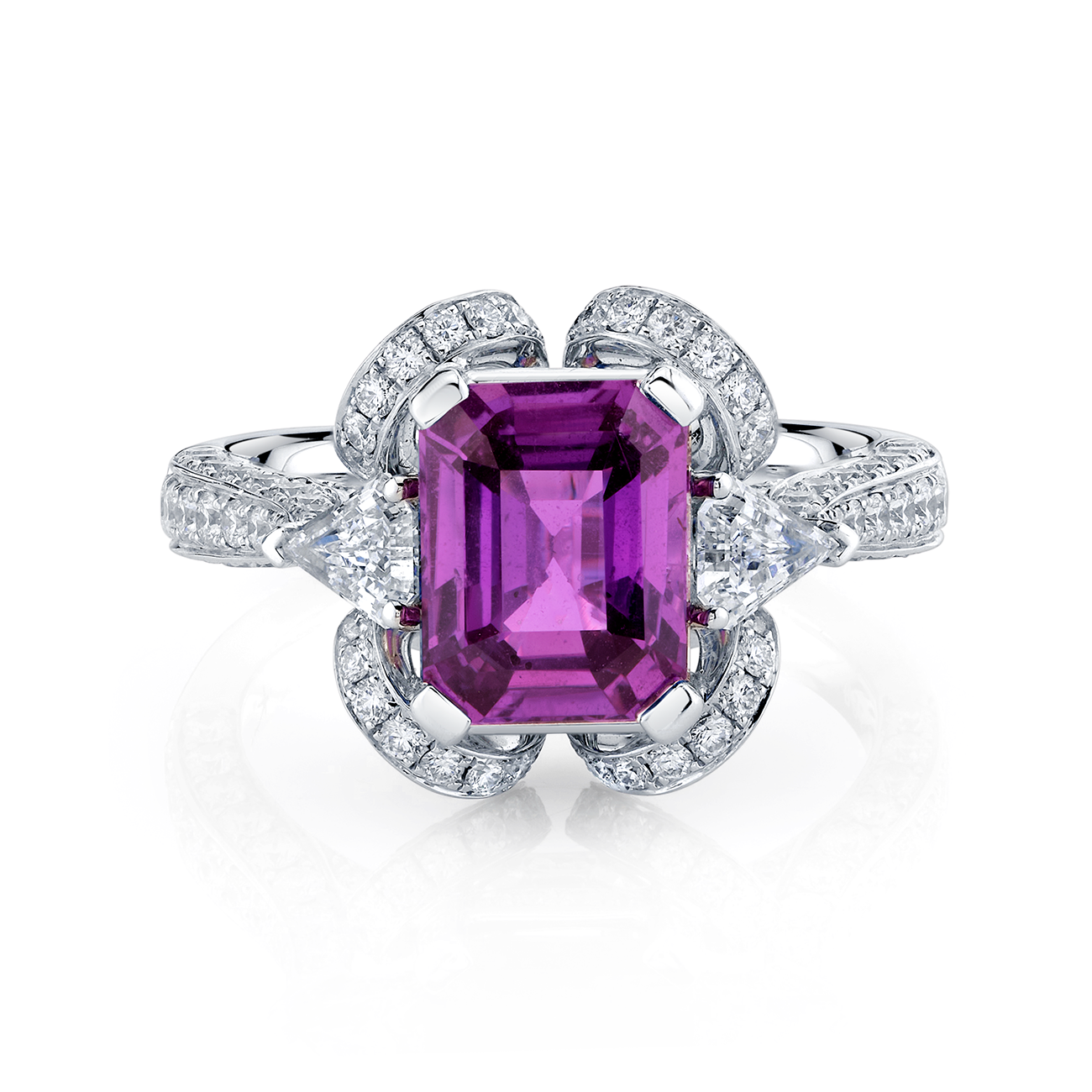 deBoulle High Jewelry Purple Sapphire Ring