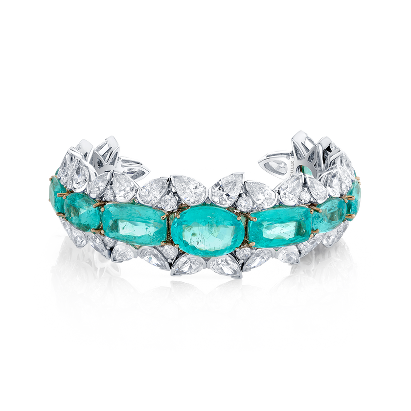 deBoulle High Jewelry Electric Blue Cuff