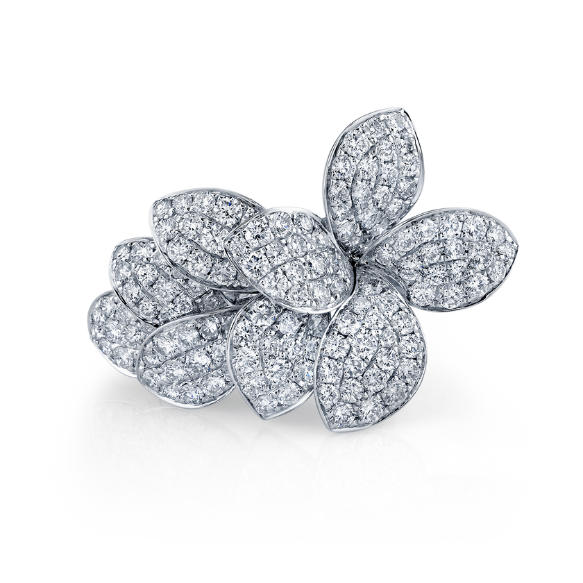 deBoulle Collection He Loves Me Ring in White Gold