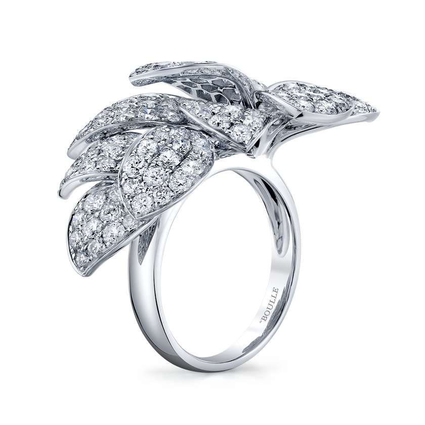 deBoulle Collection He Loves Me Ring in White Gold