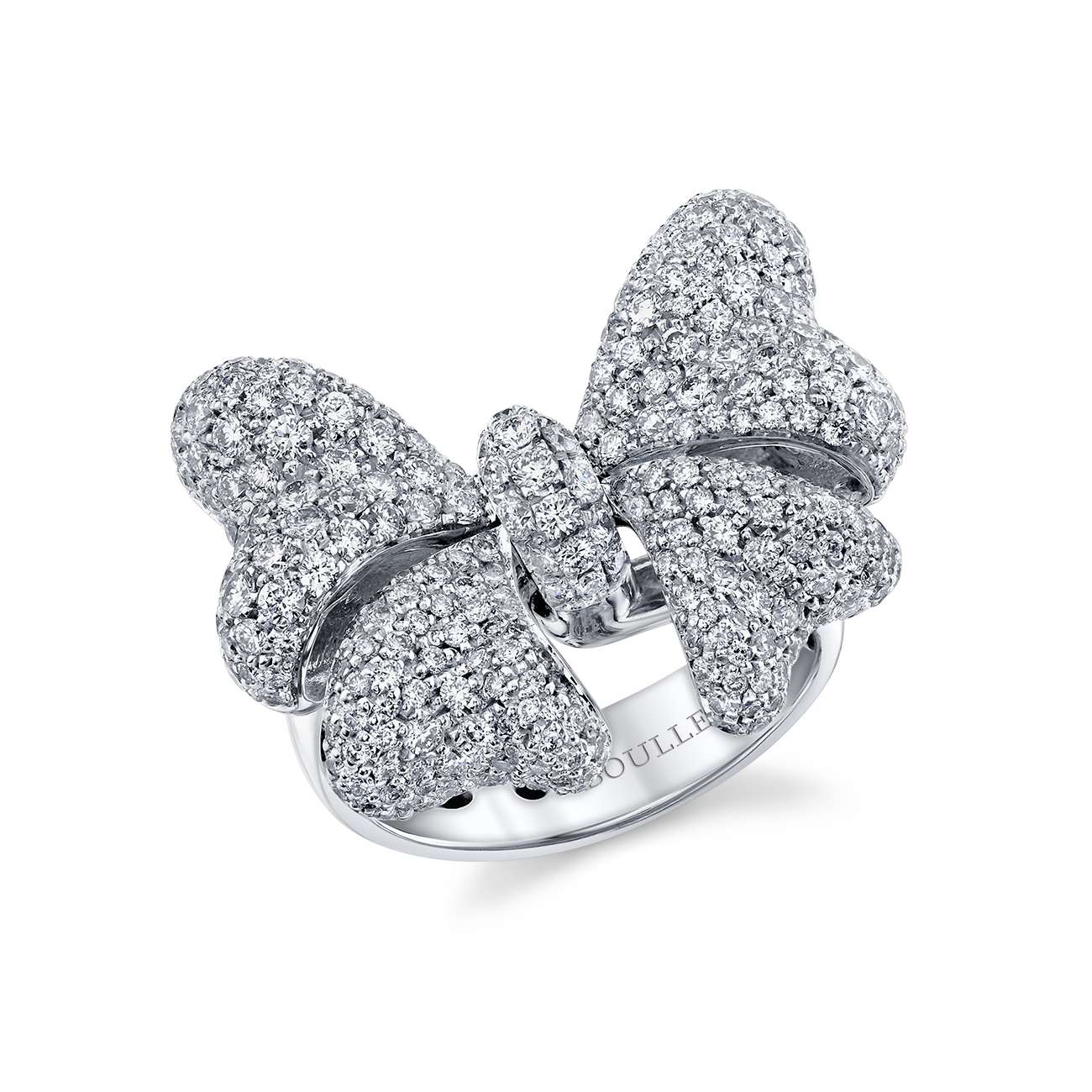 deBoulle Collection Diamond Bow Ring