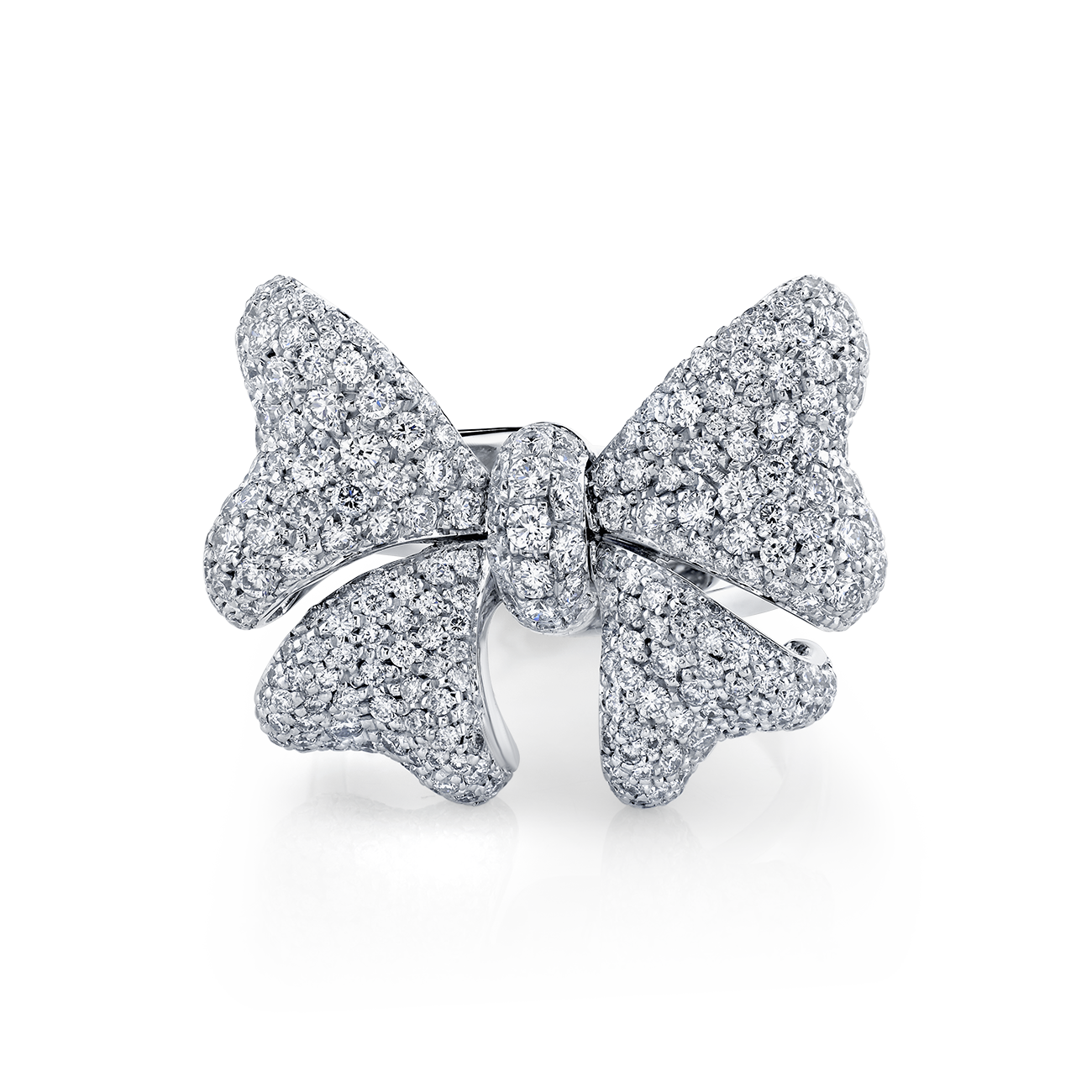 deBoulle Collection Diamond Bow Ring