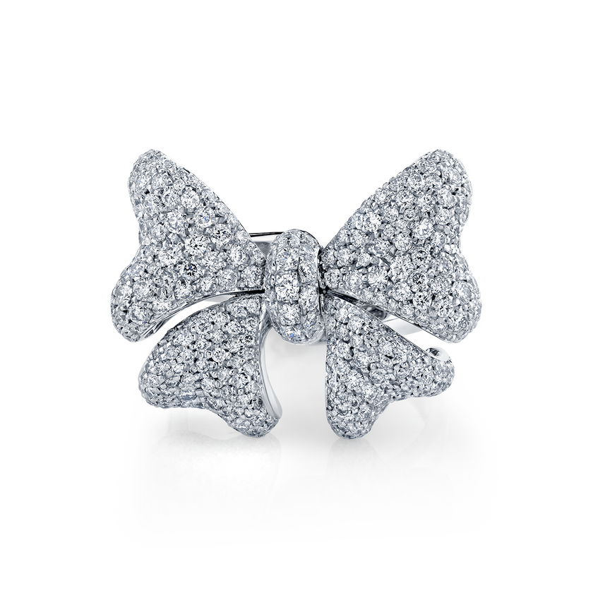 deBoulle Collection Diamond Bow Ring