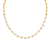 deBoulle Collection Mixed Cut Diamond Necklace in Yellow Gold