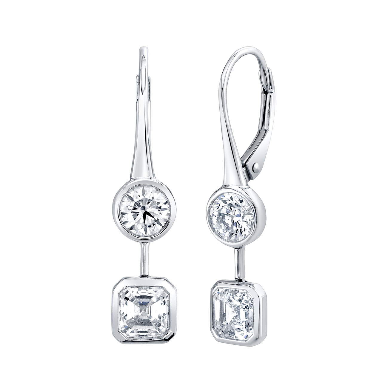 deBoulle Collection Diamond Dangle Drop Earrings