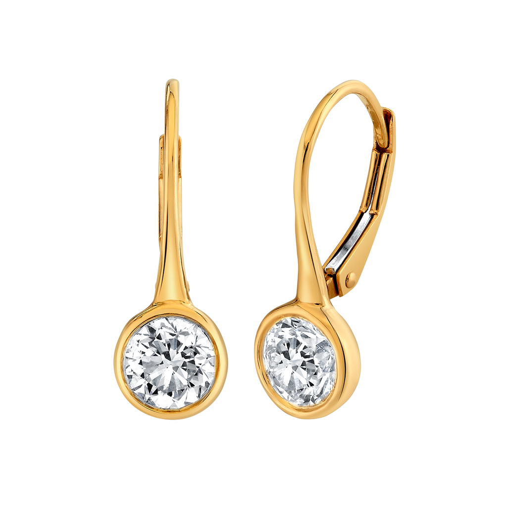 deBoulle Collection Diamond Dangle Earrings
