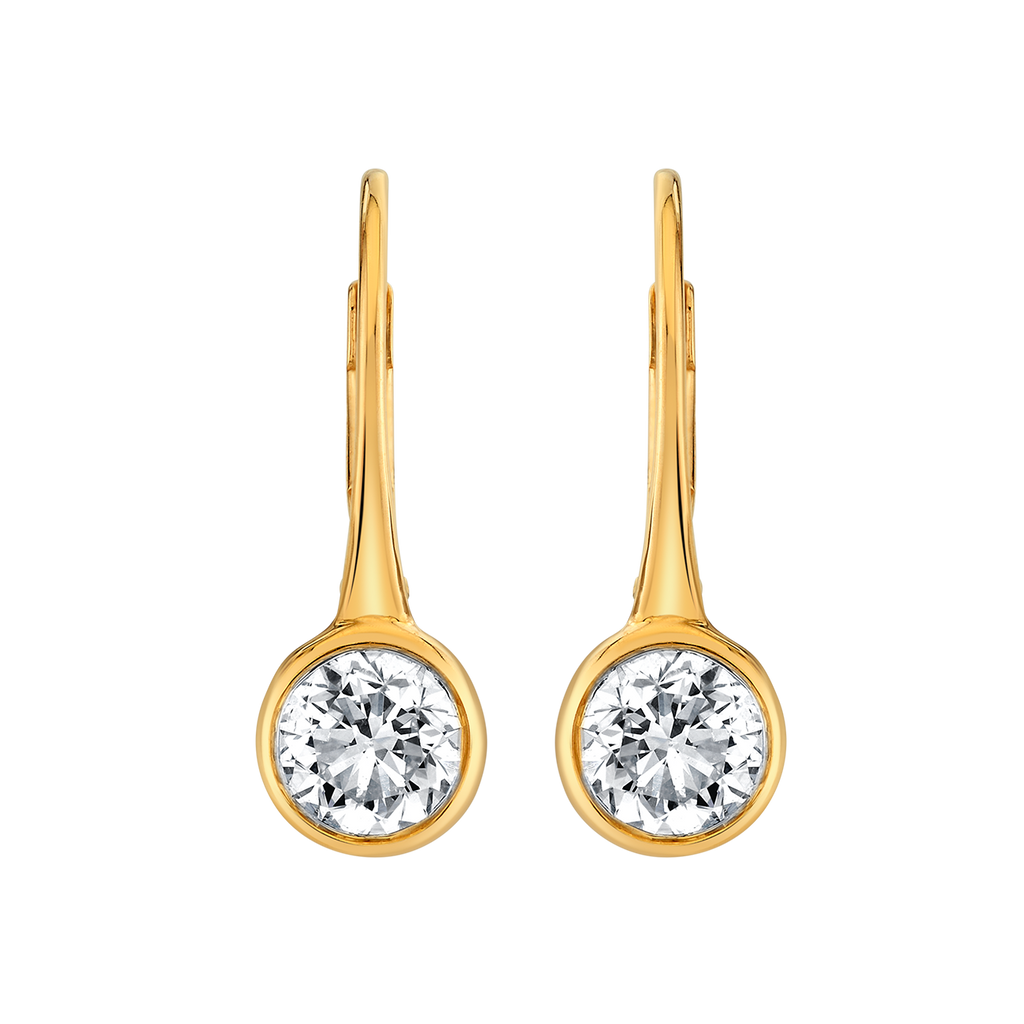 deBoulle Collection Diamond Dangle Earrings