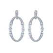 deBoulle Collection Helena Pavé Diamond Hoops