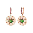 deBoulle Collection Floral Opal Earrings