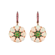 deBoulle Collection Floral Opal Earrings