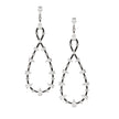 Mariani Diamond Infinity Drop Earrings