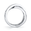 deBoulle Collection X Ring in White Gold