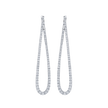 deBoulle Collection Elongated Tear Drop Earrings