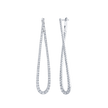 deBoulle Collection Elongated Tear Drop Earrings