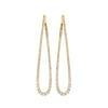 deBoulle Collection Elongated Tear Drop Earrings