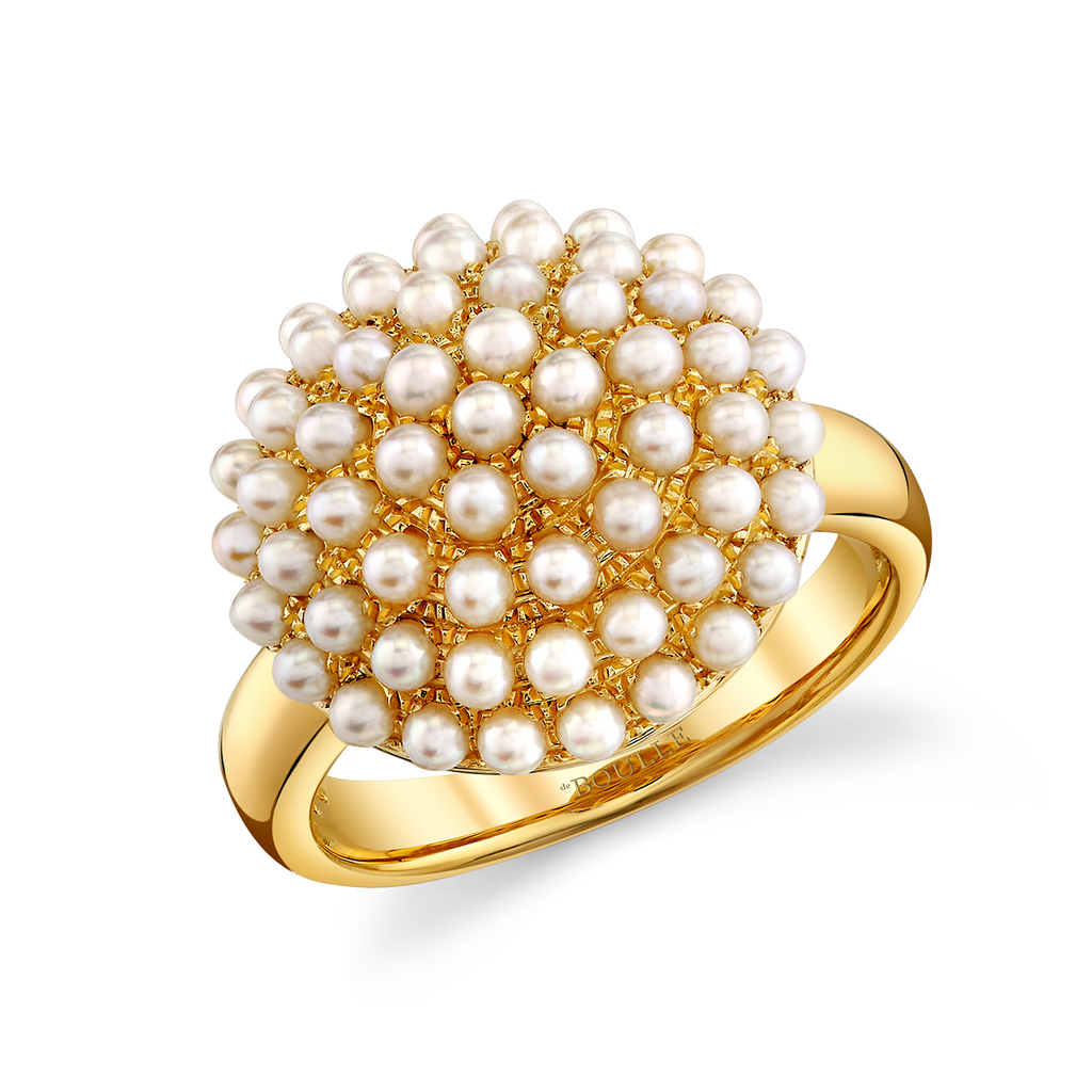 deBoulle Collection Pearl Cluster Ring