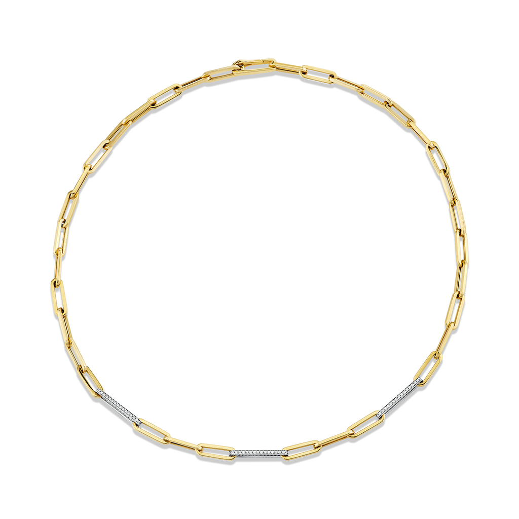 deBoulle Collection Diamond Link Necklace