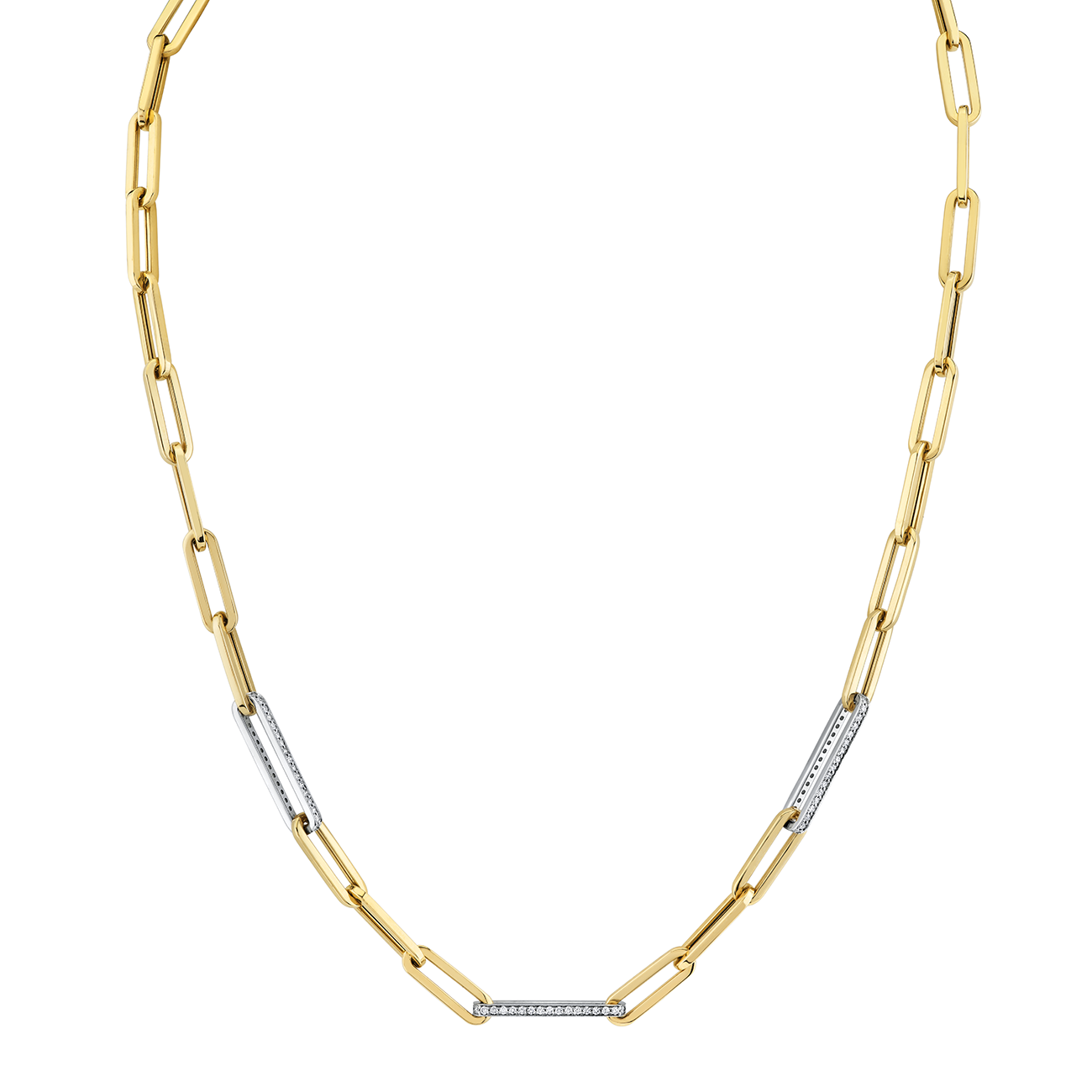 deBoulle Collection Diamond Link Necklace