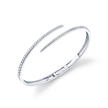 deBoulle Collection Diamond Bypass Bangle