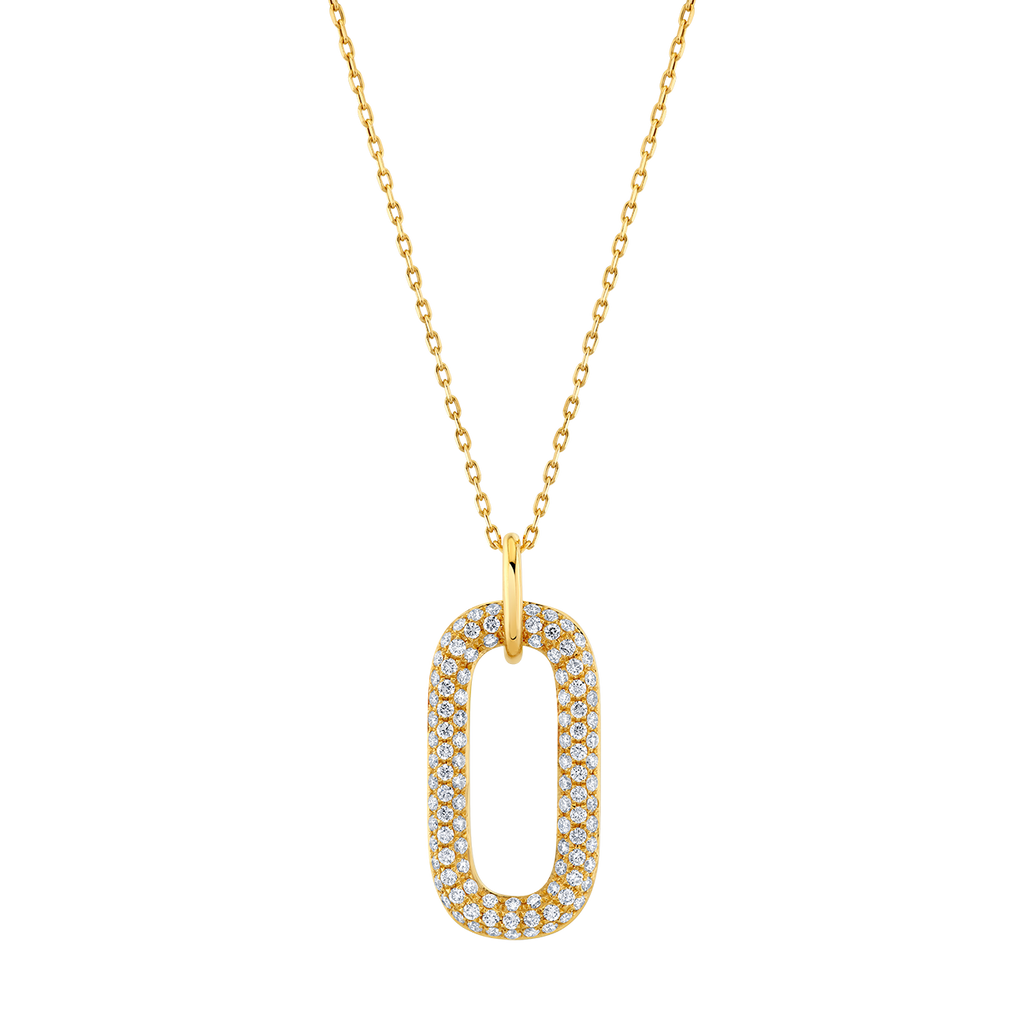 deBoulle Collection Oval Open Link Pendant