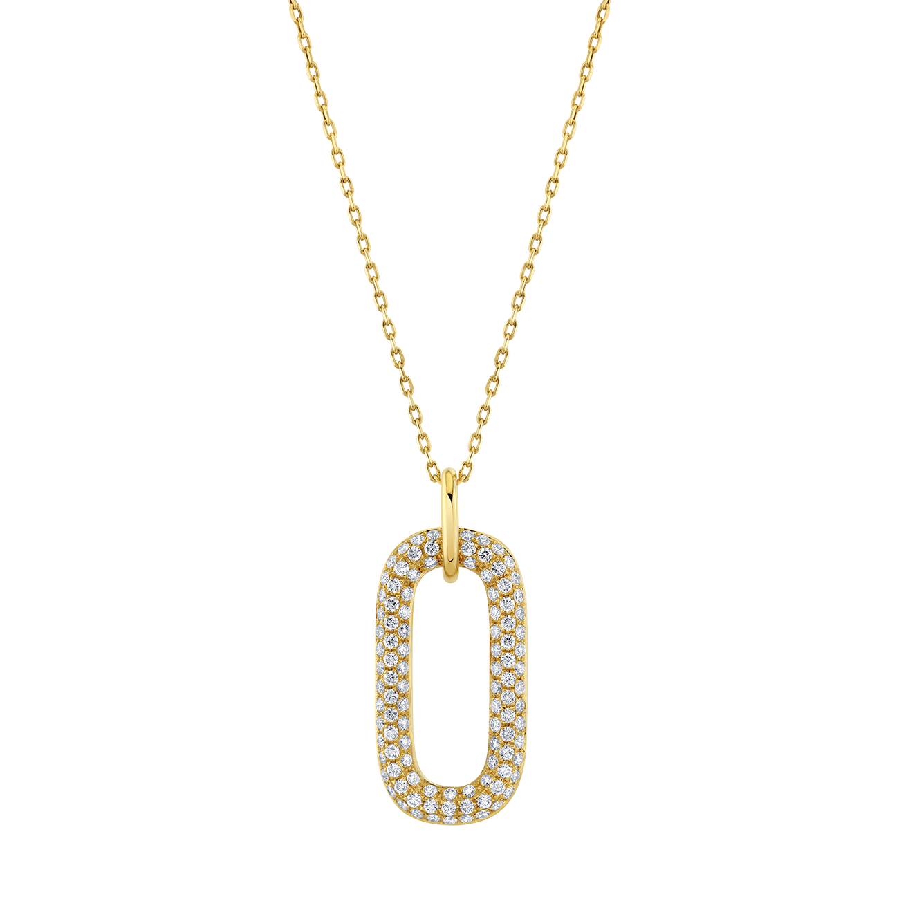 deBoulle Collection Oval Open Link Pendant