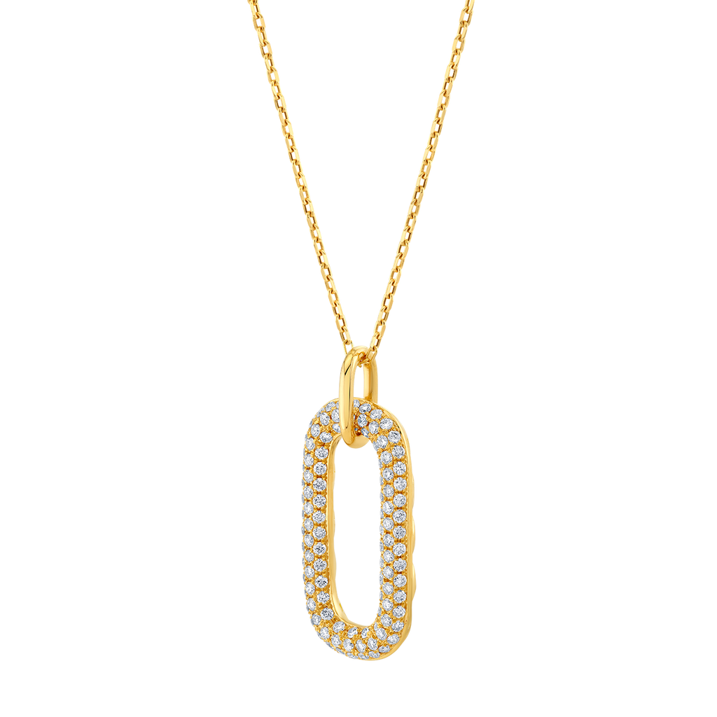 deBoulle Collection Oval Open Link Pendant