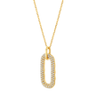 deBoulle Collection Oval Open Link Pendant