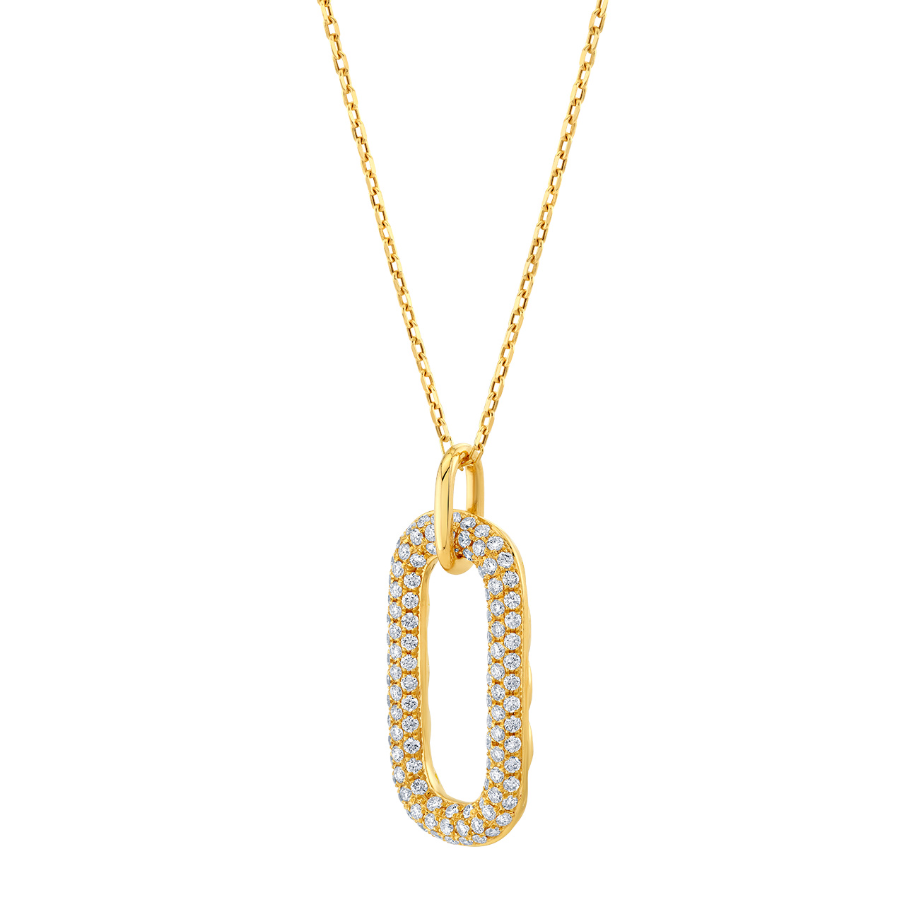deBoulle Collection Oval Open Link Pendant