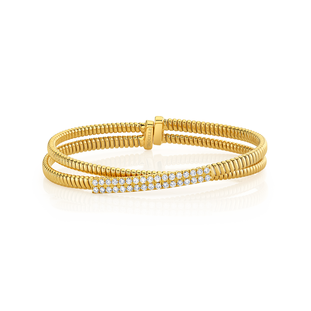 deBoulle Collection Double Bar Bangle