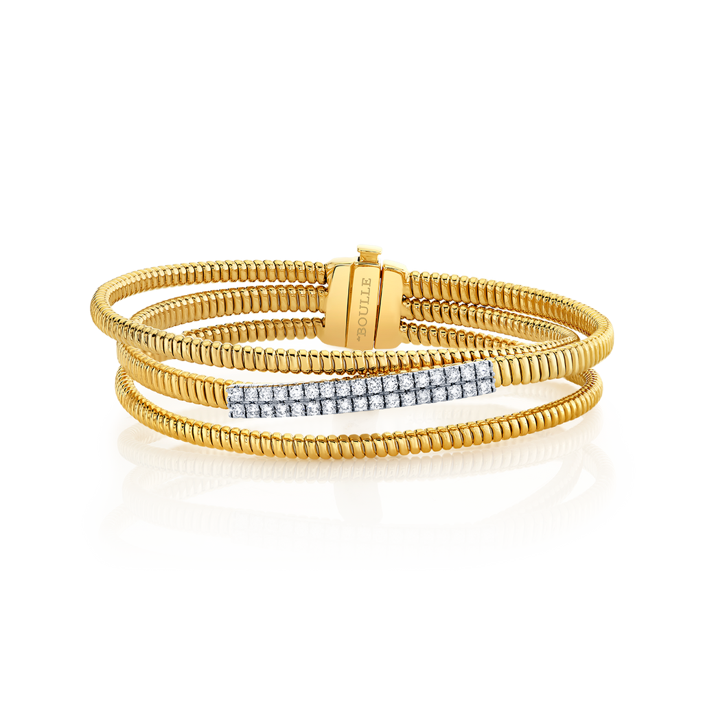 deBoulle Collection Triple Bar Bangle