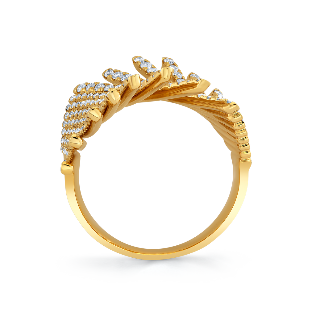 deBoulle Collection Diamond Fan Ring