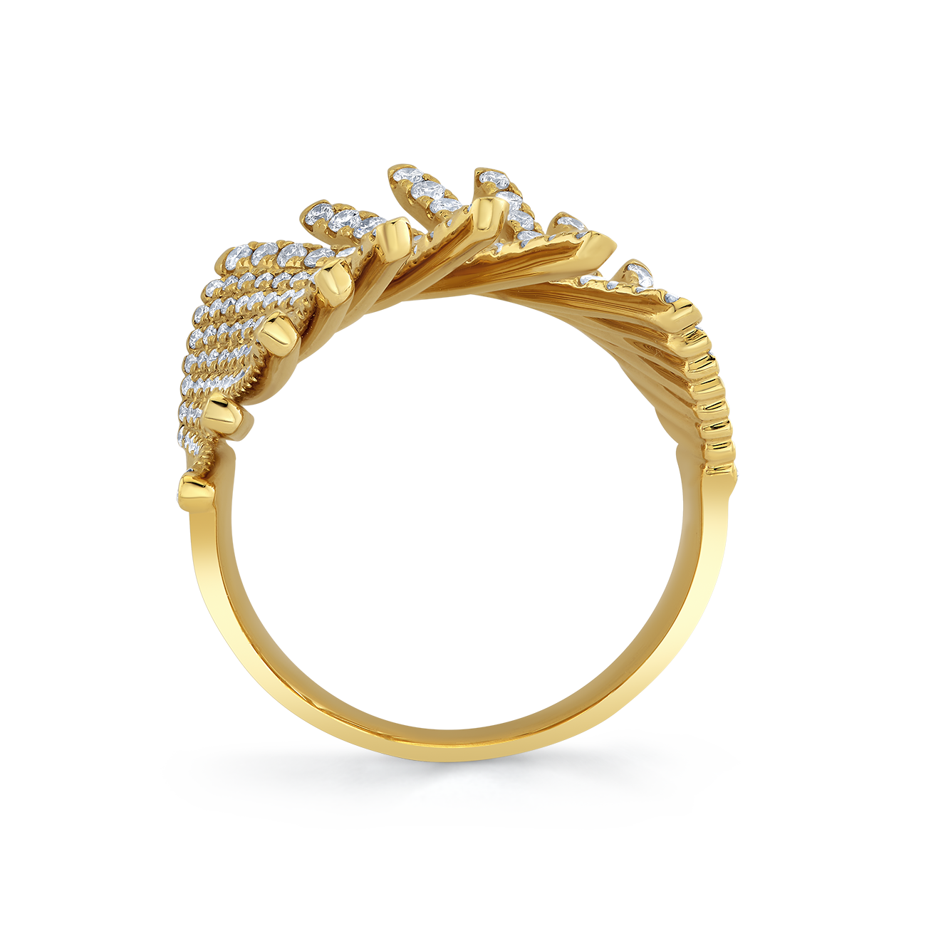 deBoulle Collection Diamond Fan Ring