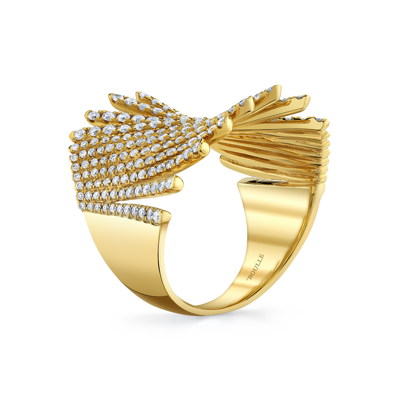 deBoulle Collection Diamond Fan Ring