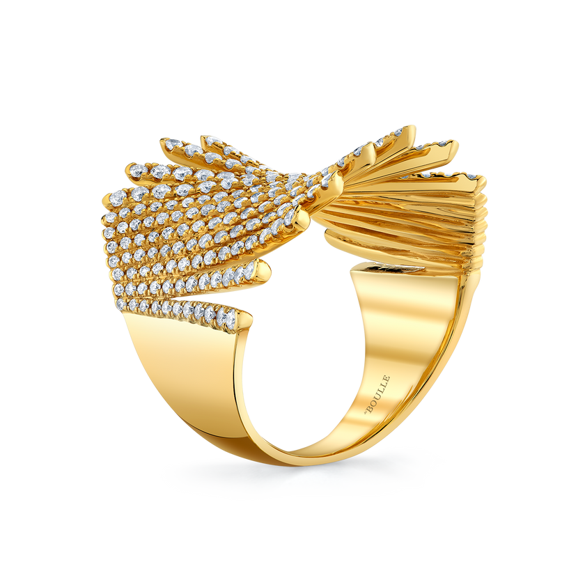 deBoulle Collection Diamond Fan Ring