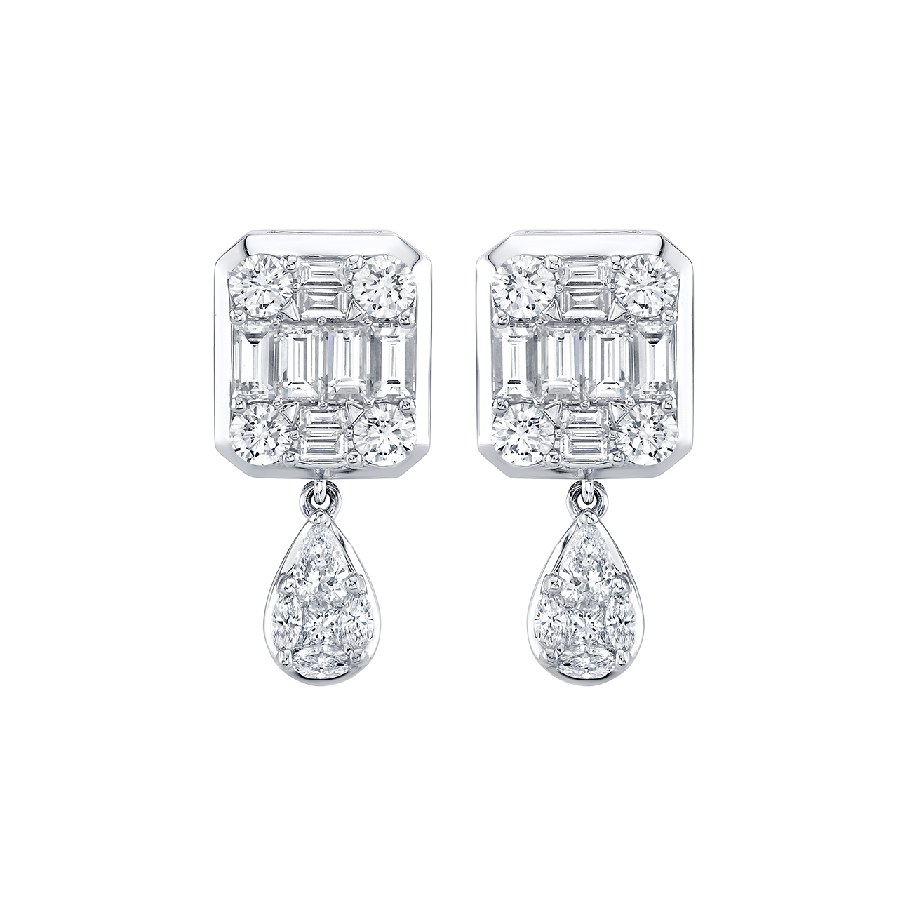 deBoulle Collection Lumière Diamond Earrings