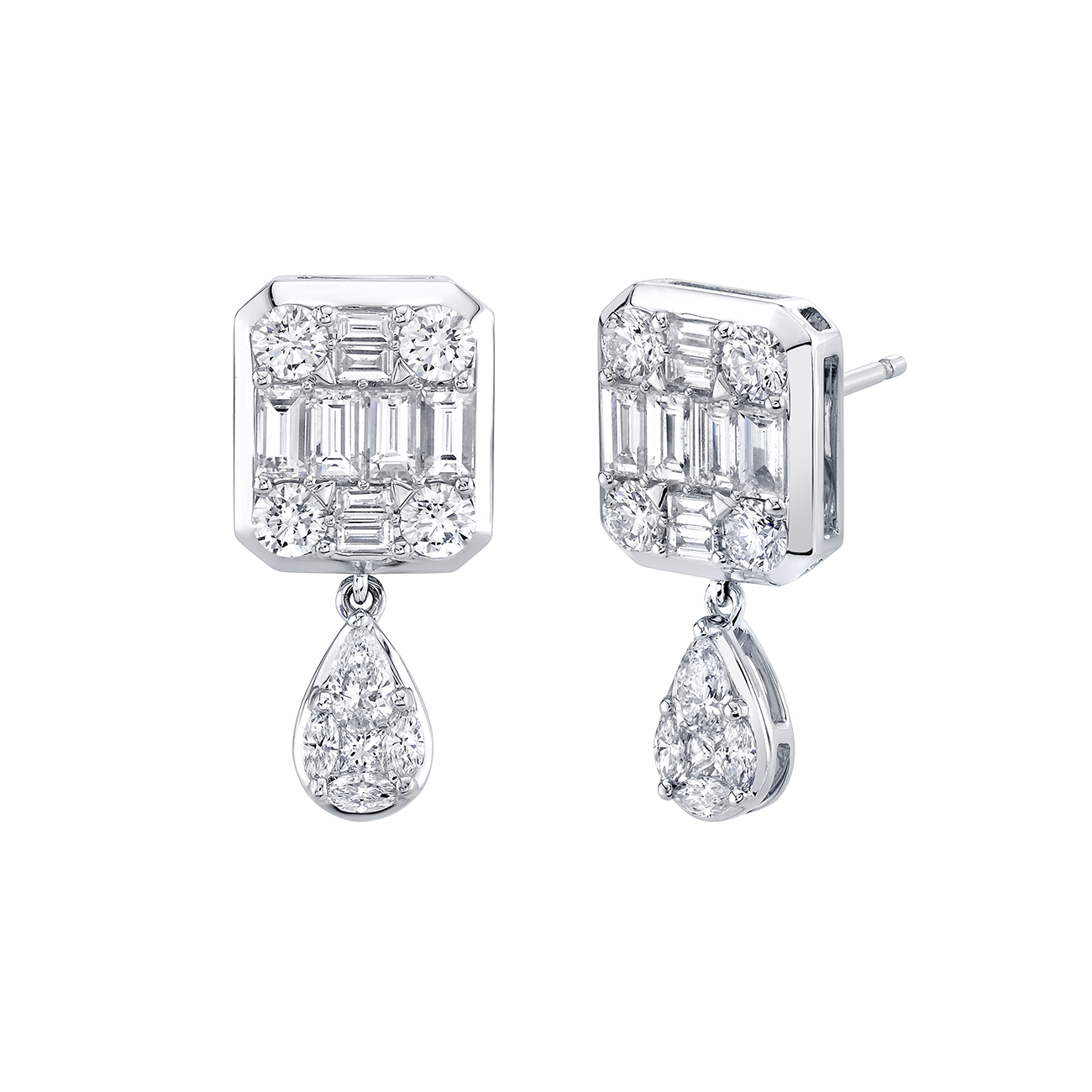 deBoulle Collection Lumière Diamond Earrings