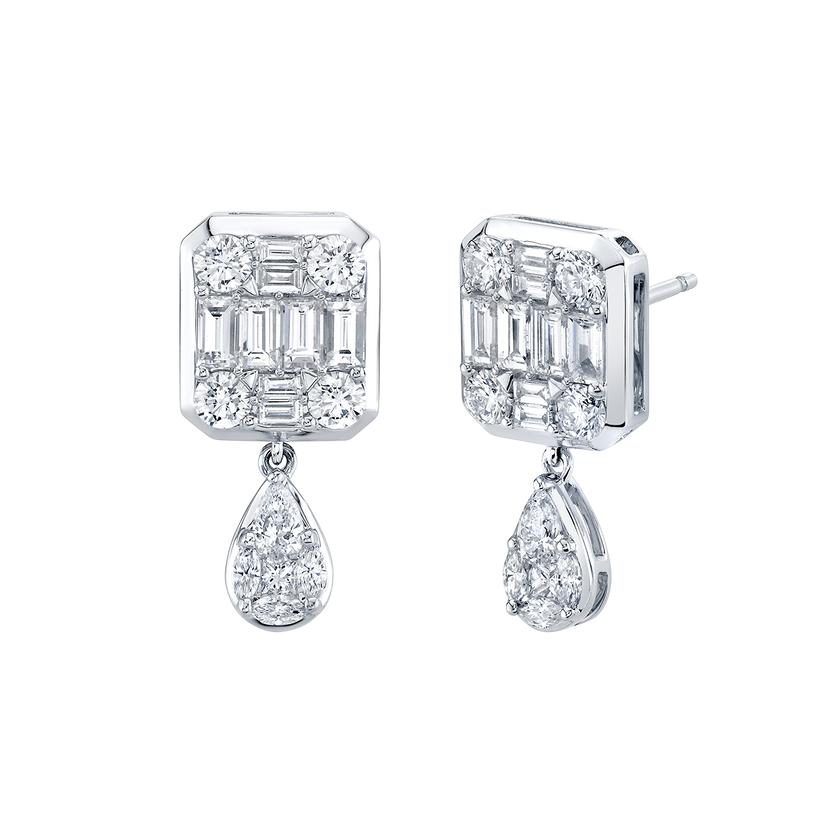 deBoulle Collection Lumière Diamond Earrings