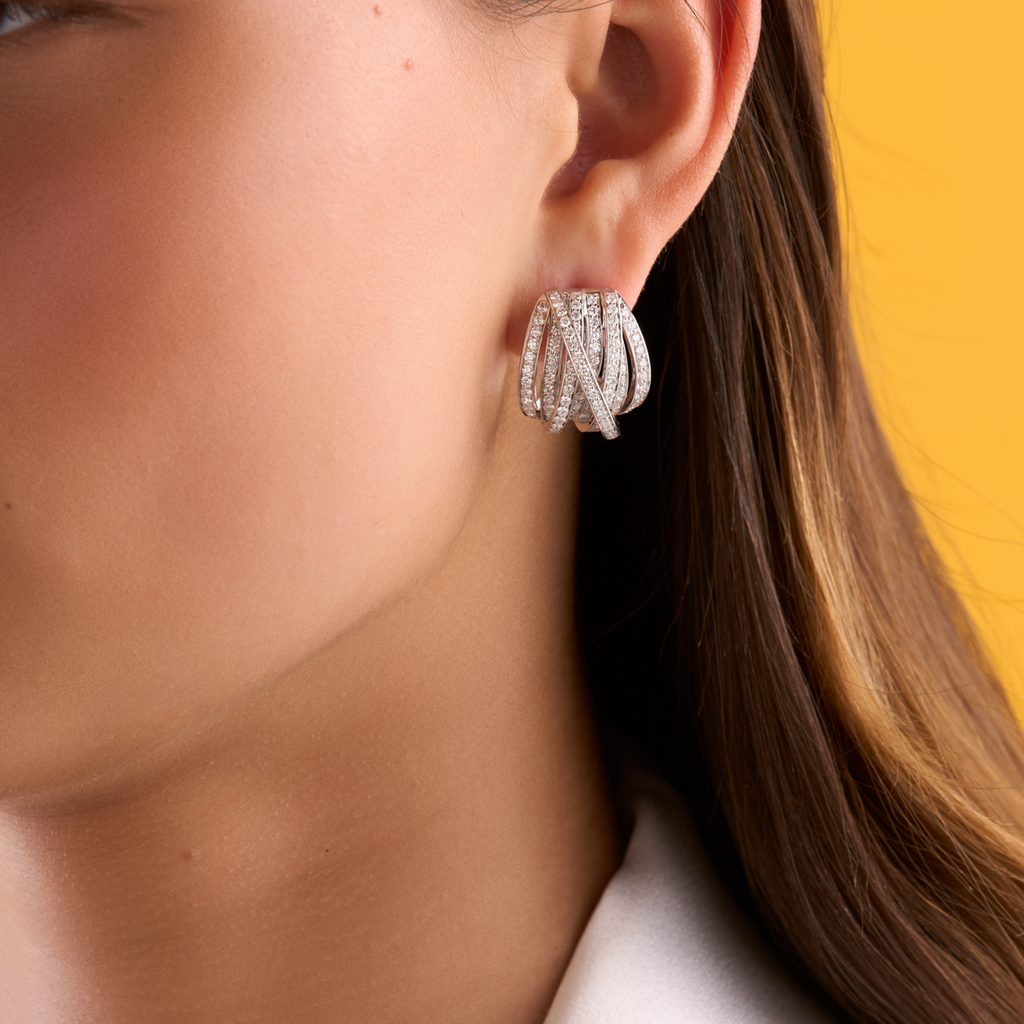 deBoulle Collection Overlapping Earrings