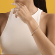 deBoulle Collection East West Diamond Bracelet in Yellow Gold