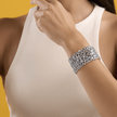 deBoulle Collection Aquamarine and Diamond Bracelet