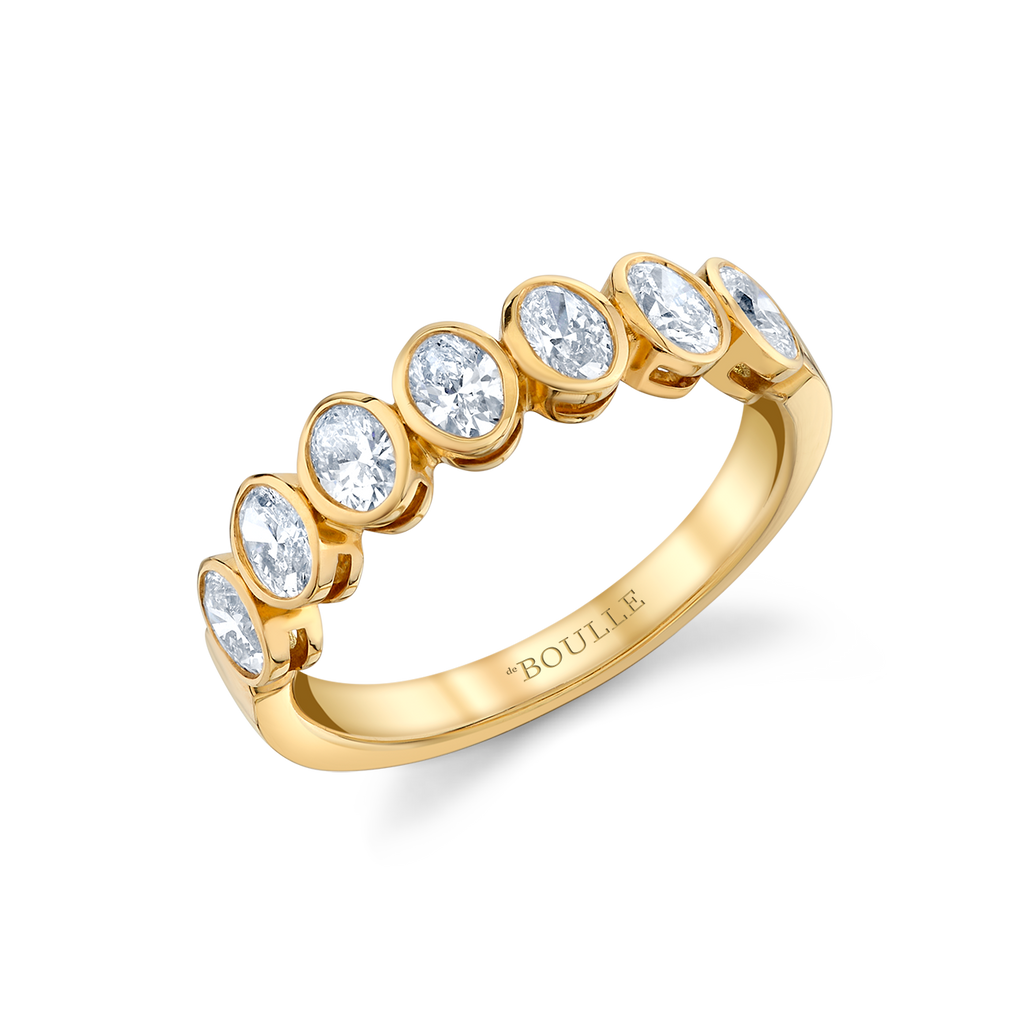 deBoulle Collection Oval Cut Diamond Band