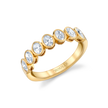 deBoulle Collection Oval Cut Diamond Band