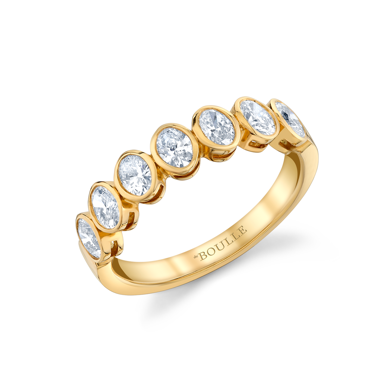 deBoulle Collection Oval Cut Diamond Band