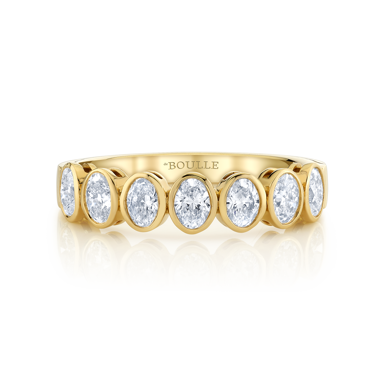 deBoulle Collection Oval Cut Diamond Band