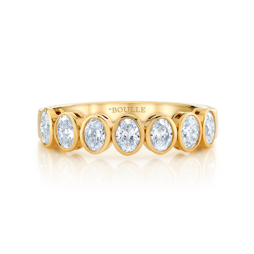 deBoulle Collection Oval Cut Diamond Band