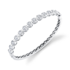 deBoulle Collection Round Brilliant Diamond Bangle