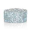 deBoulle Collection Aquamarine and Diamond Bracelet